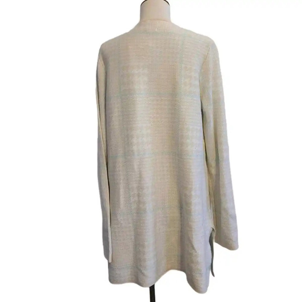 Anne Klein Stripe Open Cardigan
Cream size large - Picture 3 of 16